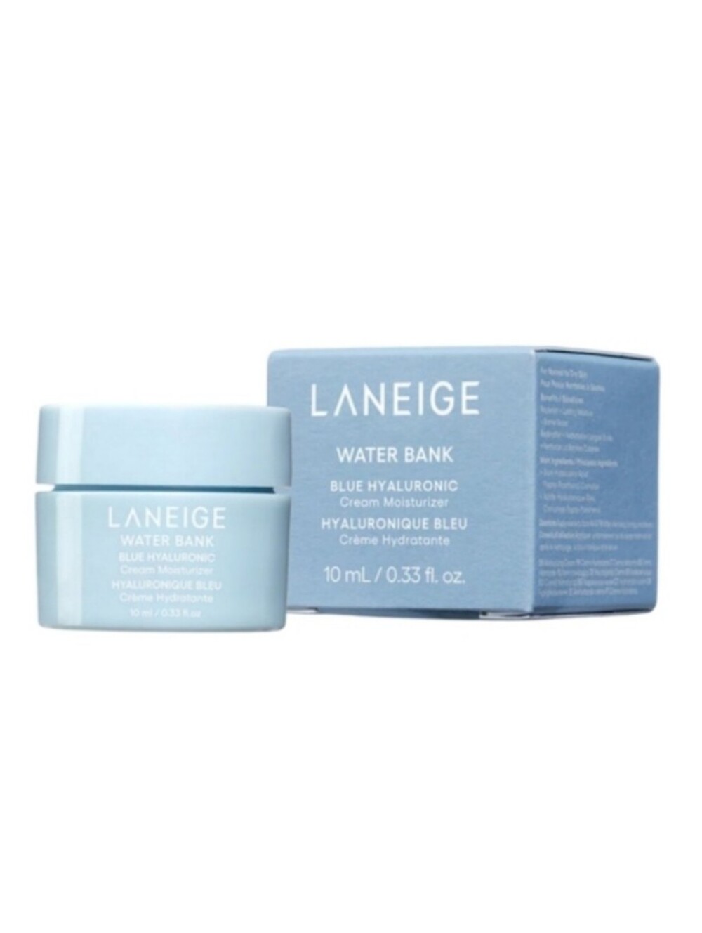 Water Bank Blue Hyaluronic Cream Moisturizer 10ml Laneige